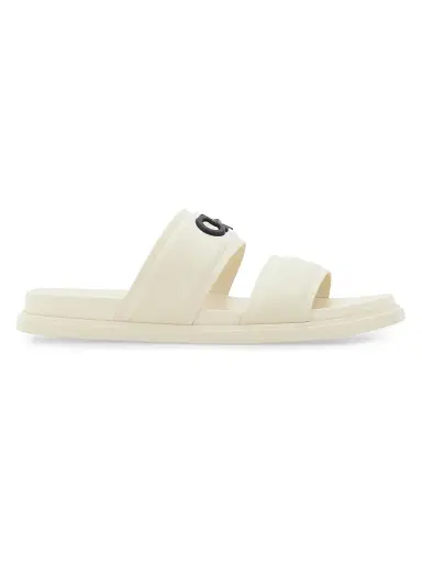 FERRAGAMO Men's Saint Barth Double-Strap Sandals - White | Thumbnail 1 FERRAGAMO Men's Saint Barth Double-Strap Sandals - White | Thumbnail 1