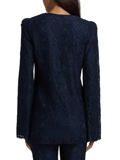 Chiara Boni La Petite Robe Women's Ewelin Lace Blazer | Thumbnail 5 Chiara Boni La Petite Robe Women's Ewelin Lace Blazer | Thumbnail 5