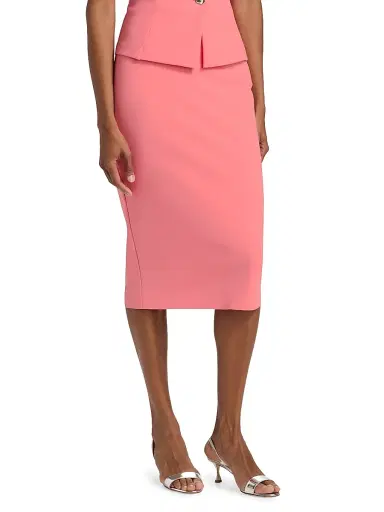 Chiara Boni La Petite Robe Women's Lumi Jersey Pencil Skirt | Thumbnail 4 Chiara Boni La Petite Robe Women's Lumi Jersey Pencil Skirt | Thumbnail 4