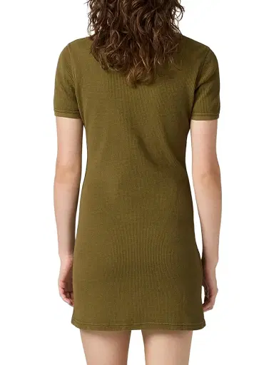 Miu Miu Women's Cotton Dress - Green - Size XS | Thumbnail 4 Miu Miu Women's Cotton Dress - Green - Size XS | Thumbnail 4