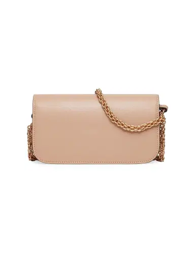 Valentino Garavani Women's Locò Shoulder Bag with Jewel Logo - Rose Cannelle | Thumbnail 3 Valentino Garavani Women's Locò Shoulder Bag with Jewel Logo - Rose Cannelle | Thumbnail 3