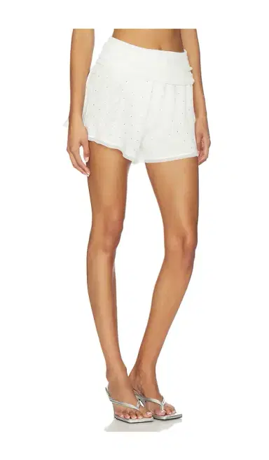 AREA Girly Rib Knit Short | Thumbnail 2 AREA Girly Rib Knit Short | Thumbnail 2