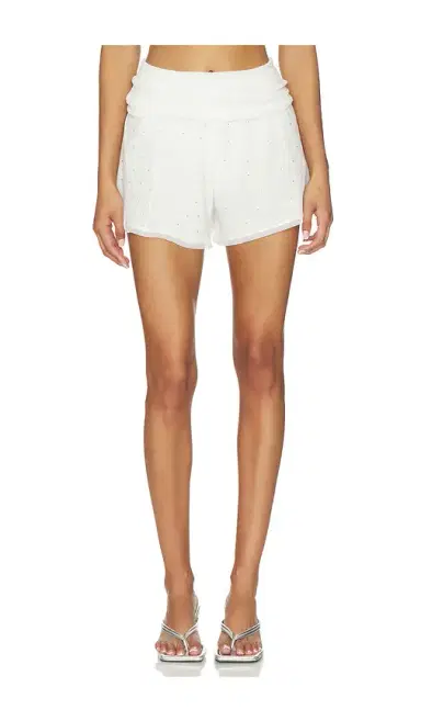 AREA Girly Rib Knit Short | Thumbnail 1 AREA Girly Rib Knit Short | Thumbnail 1