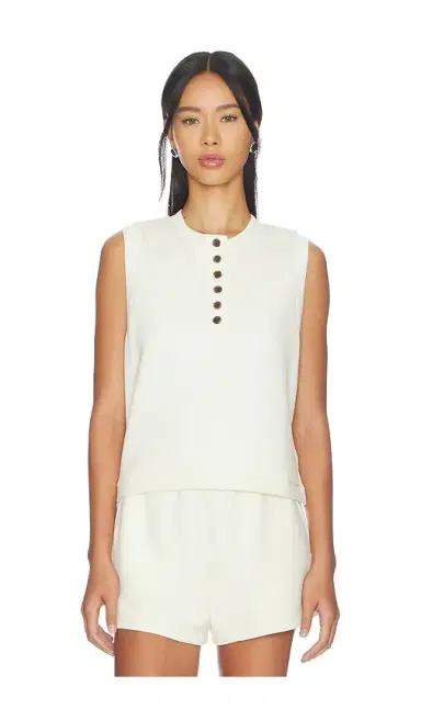 Varley Marla Button Placket Tank Top | Thumbnail 1 Varley Marla Button Placket Tank Top | Thumbnail 1