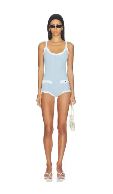 Retrofête Jacquette Romper | Thumbnail 1 Retrofête Jacquette Romper | Thumbnail 1