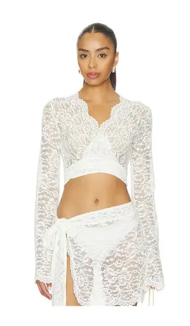 Away That Day X Gigi & Olive Palm Island Lace Top | Thumbnail 1 Away That Day X Gigi & Olive Palm Island Lace Top | Thumbnail 1