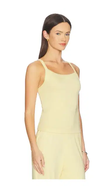 DONNI. The Baby Rib Square Neck Tank | Thumbnail 2 DONNI. The Baby Rib Square Neck Tank | Thumbnail 2