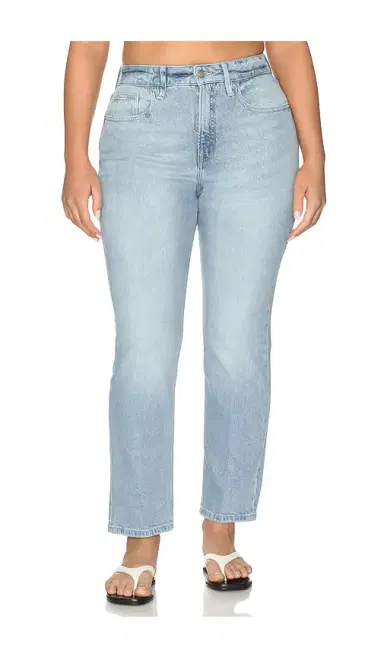 GOOD AMERICAN Good Icon Straight Ankle Jeans | Thumbnail 2 GOOD AMERICAN Good Icon Straight Ankle Jeans | Thumbnail 2