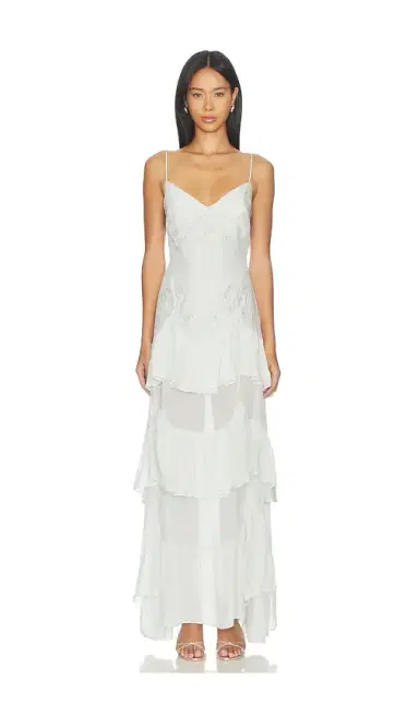 For Love & Lemons Bayview Bow Maxi Dress | Thumbnail 1 For Love & Lemons Bayview Bow Maxi Dress | Thumbnail 1