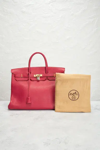 FWRD Renew Hermes 1992 Fjord Birkin 40 Retourne Handbag | Thumbnail 12 FWRD Renew Hermes 1992 Fjord Birkin 40 Retourne Handbag | Thumbnail 12