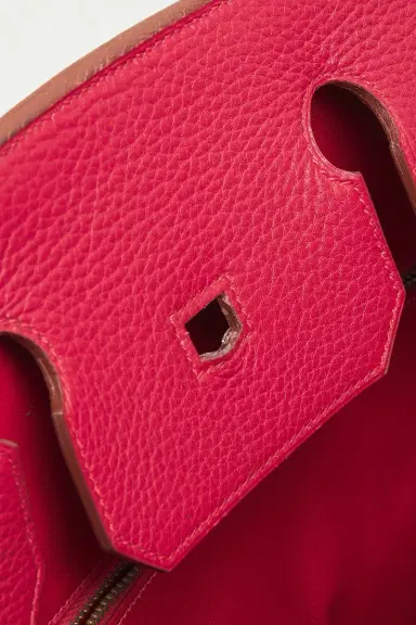 FWRD Renew Hermes 1992 Fjord Birkin 40 Retourne Handbag | Thumbnail 9 FWRD Renew Hermes 1992 Fjord Birkin 40 Retourne Handbag | Thumbnail 9