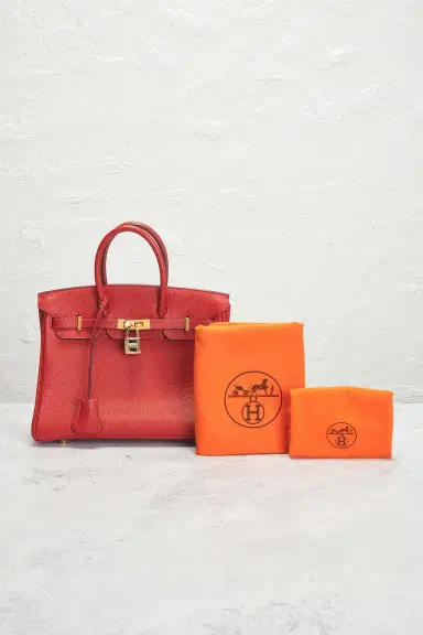 HERMÈS Togo Birkin 25 Retourne Handbag | Thumbnail 12 HERMÈS Togo Birkin 25 Retourne Handbag | Thumbnail 12