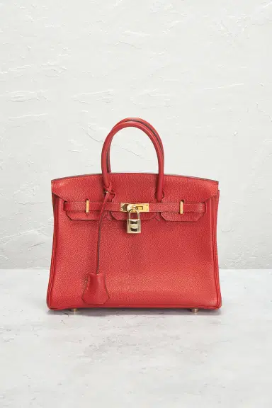 HERMÈS Togo Birkin 25 Retourne Handbag | Thumbnail 4 HERMÈS Togo Birkin 25 Retourne Handbag | Thumbnail 4