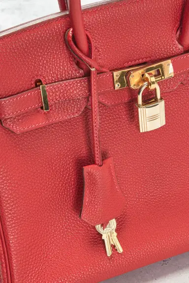 HERMÈS Togo Birkin 25 Retourne Handbag | Thumbnail 9 HERMÈS Togo Birkin 25 Retourne Handbag | Thumbnail 9