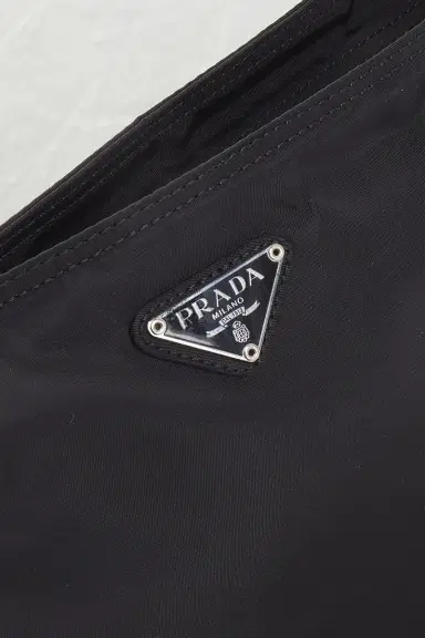 FWRD Renew Prada Tessuto Flat Messenger Bag | Thumbnail 7 FWRD Renew Prada Tessuto Flat Messenger Bag | Thumbnail 7