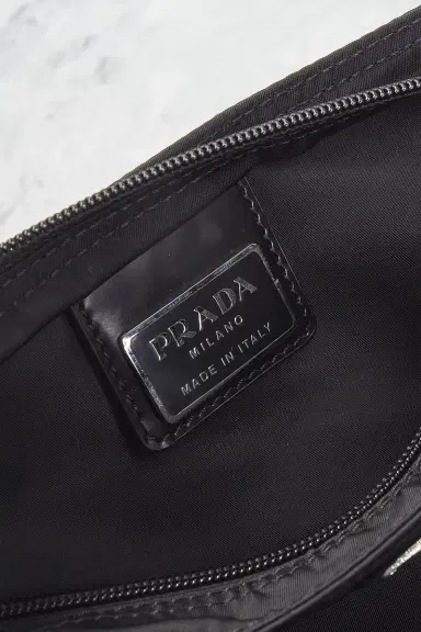 FWRD Renew Prada Tessuto Flat Messenger Bag | Thumbnail 8 FWRD Renew Prada Tessuto Flat Messenger Bag | Thumbnail 8