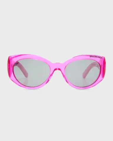 Balenciaga BB0267S Round Acetate Sunglasses | Thumbnail 3 Balenciaga BB0267S Round Acetate Sunglasses | Thumbnail 3