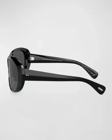 Oliver Peoples Maridan Acetate & Plastic Round Sunglasses | Thumbnail 2 Oliver Peoples Maridan Acetate & Plastic Round Sunglasses | Thumbnail 2