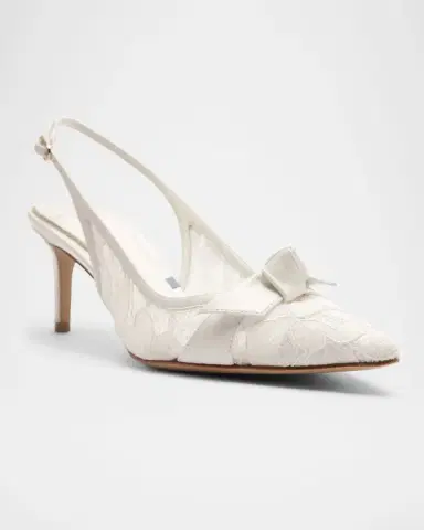 Alexandre Birman Classic Clarita Lace Slingback Pumps | Thumbnail 2 Alexandre Birman Classic Clarita Lace Slingback Pumps | Thumbnail 2