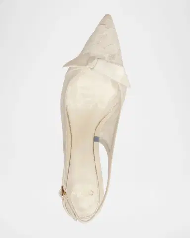 Alexandre Birman Classic Clarita Lace Slingback Pumps | Thumbnail 4 Alexandre Birman Classic Clarita Lace Slingback Pumps | Thumbnail 4