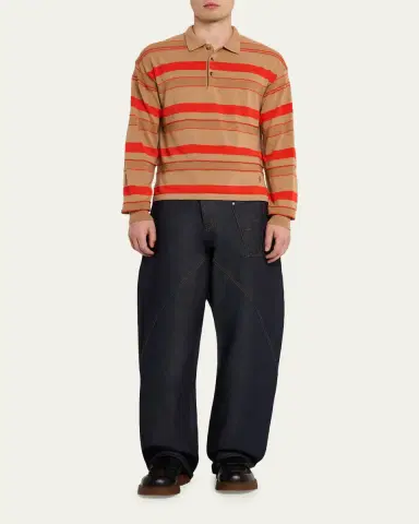 JW Anderson Men's Twisted Workwear Denim Jeans | Thumbnail 6 JW Anderson Men's Twisted Workwear Denim Jeans | Thumbnail 6