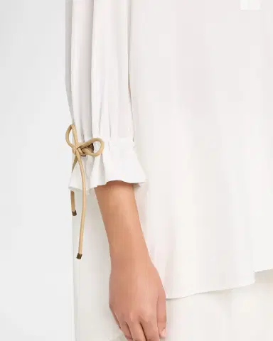 Max Mara Raglan-Sleeve Cotton Poplin Blouse | Thumbnail 3 Max Mara Raglan-Sleeve Cotton Poplin Blouse | Thumbnail 3