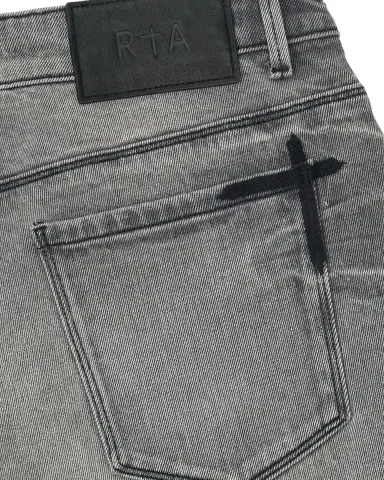 RTA Exodus Bryant Side Cross Skinny Jeans | Thumbnail 3 RTA Exodus Bryant Side Cross Skinny Jeans | Thumbnail 3