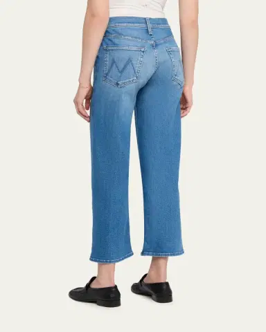 Mother The Mid-Rise Rambler Zip Ankle Jeans | Thumbnail 3 Mother The Mid-Rise Rambler Zip Ankle Jeans | Thumbnail 3