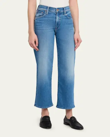 Mother The Mid-Rise Rambler Zip Ankle Jeans | Thumbnail 4 Mother The Mid-Rise Rambler Zip Ankle Jeans | Thumbnail 4