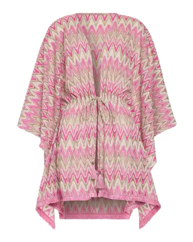 Ramy Brook McKala Zig-Zag Knit Caftan Coverup | Thumbnail 1 Ramy Brook McKala Zig-Zag Knit Caftan Coverup | Thumbnail 1