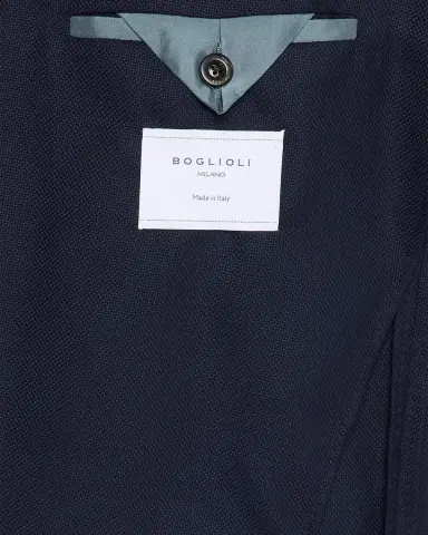 Boglioli Men's Wool Hopsack Blazer | Thumbnail 5 Boglioli Men's Wool Hopsack Blazer | Thumbnail 5