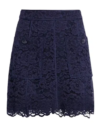 L'Agence Riven Lace Mini Skirt | Thumbnail 1 L'Agence Riven Lace Mini Skirt | Thumbnail 1