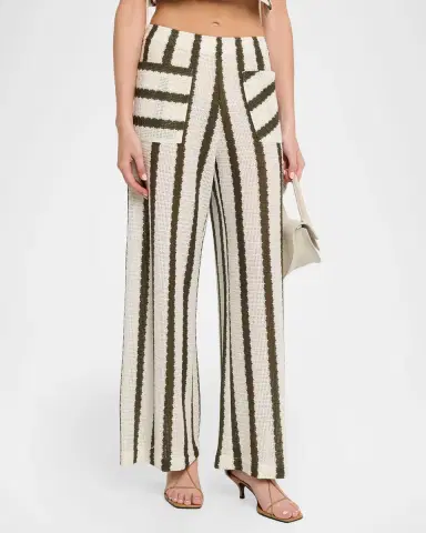 JBQ Bimini Striped Knit Pants | Thumbnail 4 JBQ Bimini Striped Knit Pants | Thumbnail 4