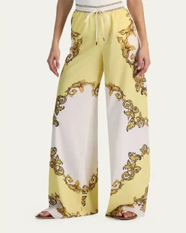 Alice + Olivia Golden Coast Ojai Wide-Leg Pants | Thumbnail 4 Alice + Olivia Golden Coast Ojai Wide-Leg Pants | Thumbnail 4