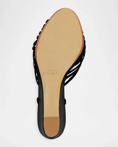 Alexandre Birman 75mm Lilian Leather Wedge Mules | Thumbnail 6 Alexandre Birman 75mm Lilian Leather Wedge Mules | Thumbnail 6