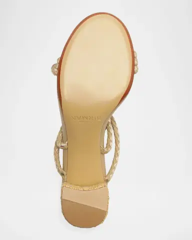 Alexandre Birman 45mm Elba Semolina Braided Leather Sandals | Thumbnail 6 Alexandre Birman 45mm Elba Semolina Braided Leather Sandals | Thumbnail 6