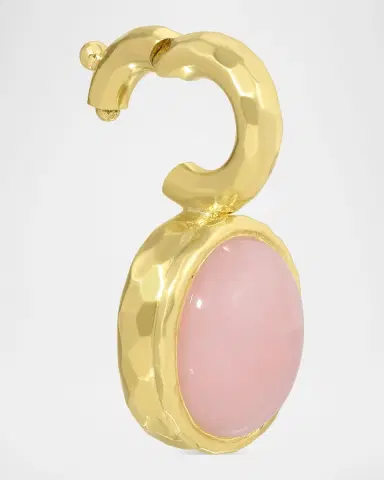 Octavia Elizabeth Hidden Gem Oval Pink Opal Pendant | Thumbnail 2 Octavia Elizabeth Hidden Gem Oval Pink Opal Pendant | Thumbnail 2