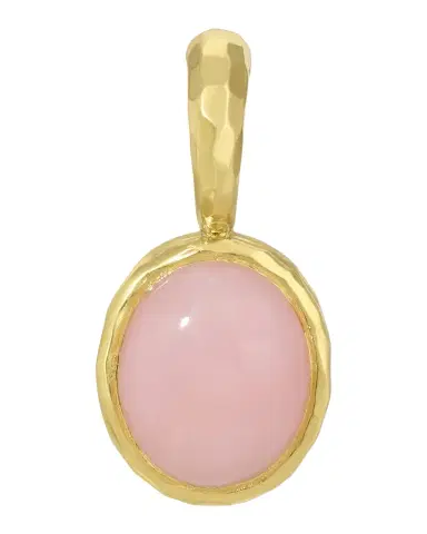Octavia Elizabeth Hidden Gem Oval Pink Opal Pendant | Thumbnail 1 Octavia Elizabeth Hidden Gem Oval Pink Opal Pendant | Thumbnail 1