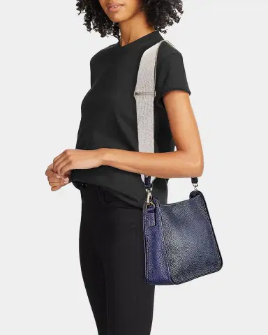 Gigi New York Elle Marching Horse Leather Crossbody Bag | Thumbnail 3 Gigi New York Elle Marching Horse Leather Crossbody Bag | Thumbnail 3