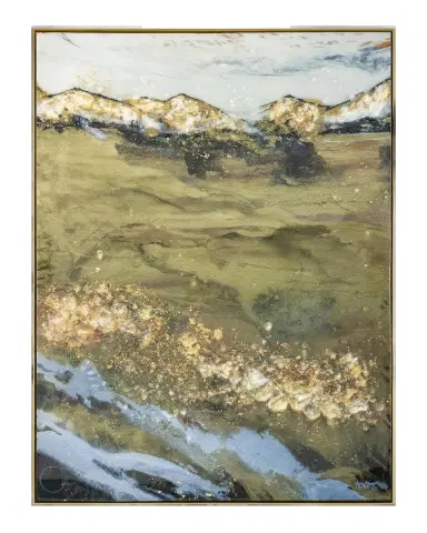 John-Richard Collection "Golden Mountains" Framed Print by Mary Hong | Thumbnail 2 John-Richard Collection "Golden Mountains" Framed Print by Mary Hong | Thumbnail 2