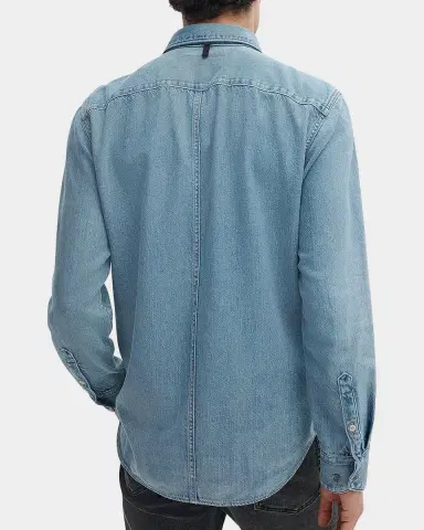 rag & bone Men 's Tomlin Denim Shirt | Thumbnail 3 rag & bone Men 's Tomlin Denim Shirt | Thumbnail 3