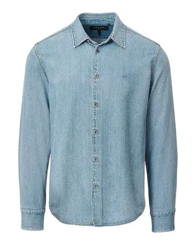 rag & bone Men 's Tomlin Denim Shirt | Thumbnail 1 rag & bone Men 's Tomlin Denim Shirt | Thumbnail 1