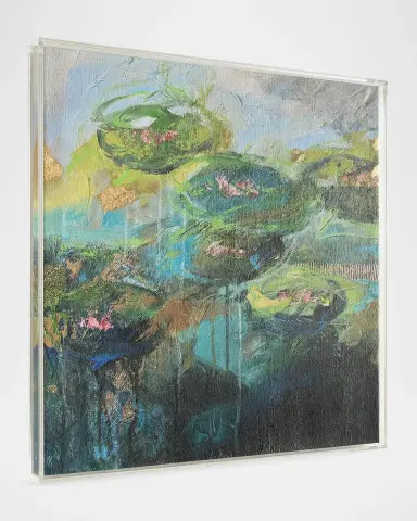 John-Richard Collection "Water Lilies" Framed Print by Susan Zulauf | Thumbnail 2 John-Richard Collection "Water Lilies" Framed Print by Susan Zulauf | Thumbnail 2