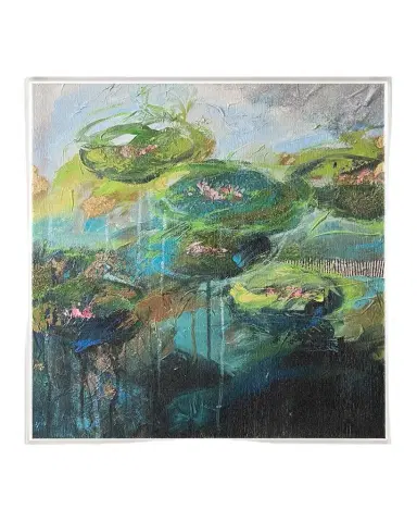 John-Richard Collection "Water Lilies" Framed Print by Susan Zulauf | Thumbnail 1 John-Richard Collection "Water Lilies" Framed Print by Susan Zulauf | Thumbnail 1