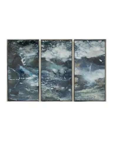 John-Richard Collection "Circulation" Framed Giclee Triptych by Brendan Parker | Thumbnail 2 John-Richard Collection "Circulation" Framed Giclee Triptych by Brendan Parker | Thumbnail 2