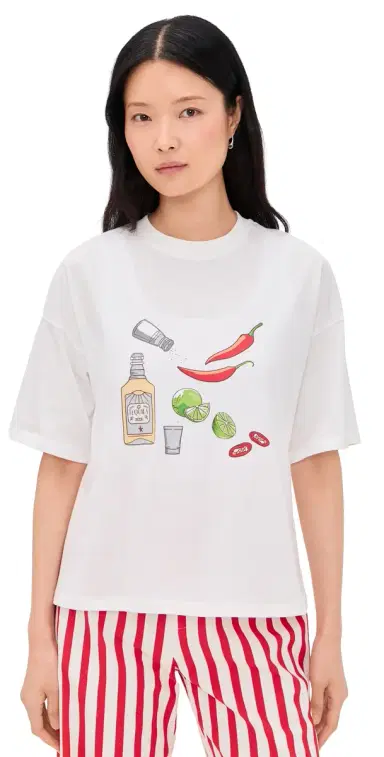 Never Fully Dressed picy Margarita Ingredients T-Shirt White | Thumbnail 1 Never Fully Dressed picy Margarita Ingredients T-Shirt White | Thumbnail 1