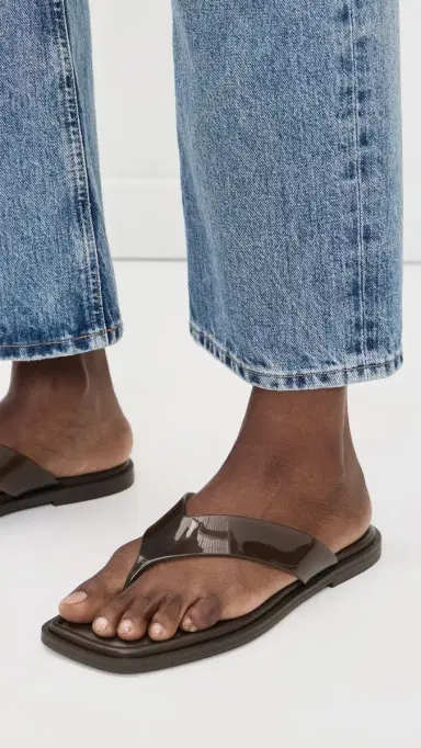 rag & bone Gracie Jelly Sandals Java | Thumbnail 3 rag & bone Gracie Jelly Sandals Java | Thumbnail 3