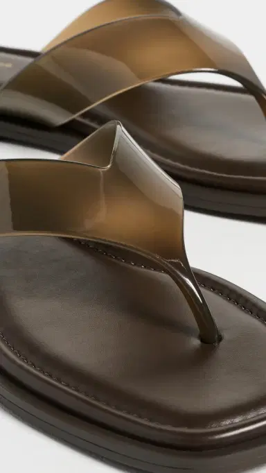 rag & bone Gracie Jelly Sandals Java | Thumbnail 6 rag & bone Gracie Jelly Sandals Java | Thumbnail 6