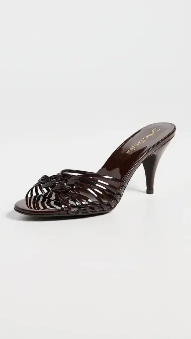 Jeffrey Campbell Constella Mules Brown Pat Combo 9 | Thumbnail 2 Jeffrey Campbell Constella Mules Brown Pat Combo 9 | Thumbnail 2