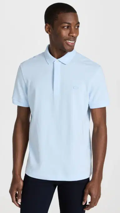 Lacoste tretch Cotton Paris Polo Light Blue | Thumbnail 2 Lacoste tretch Cotton Paris Polo Light Blue | Thumbnail 2